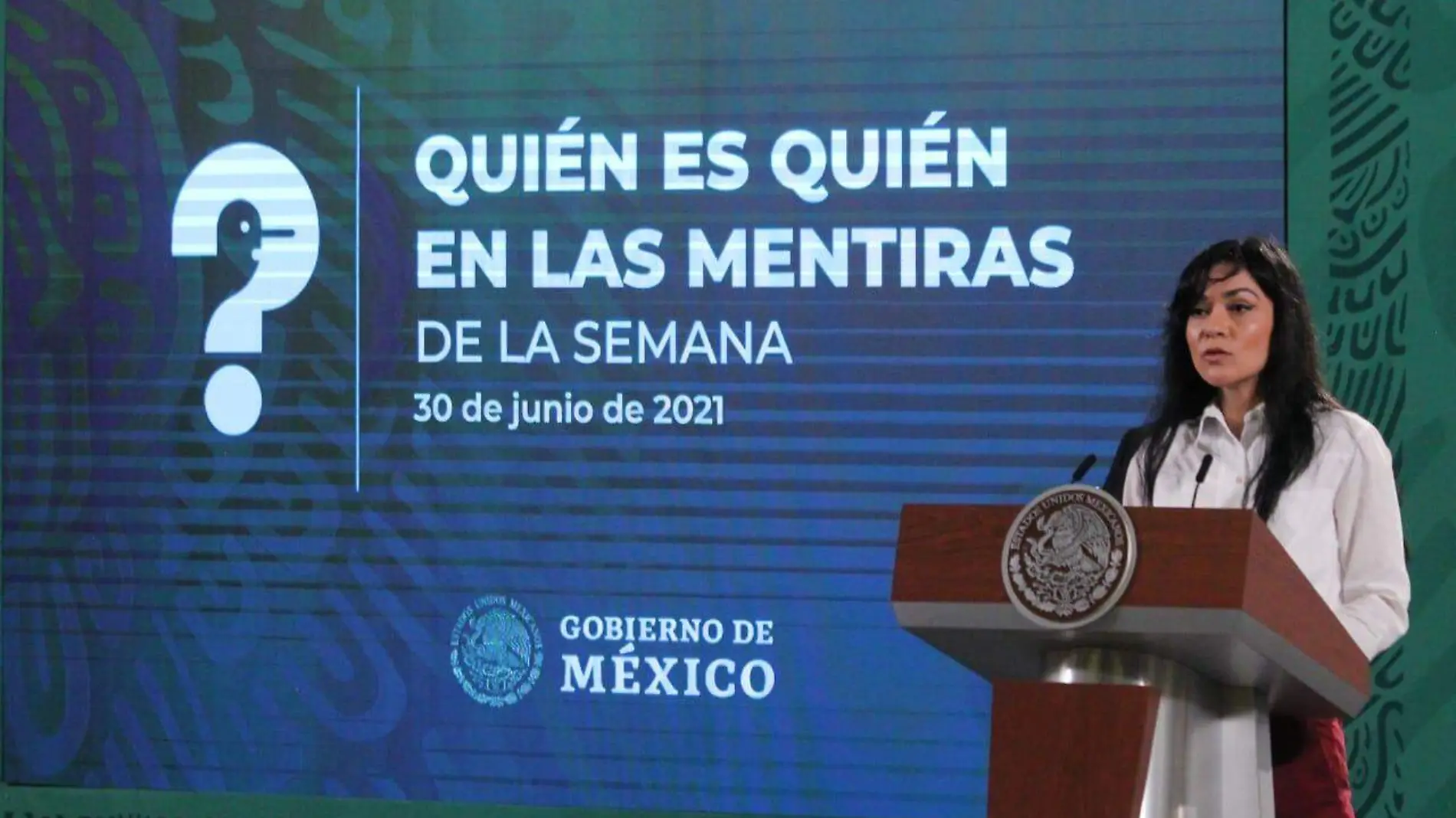 Tititular de quién es quién en las mentiras